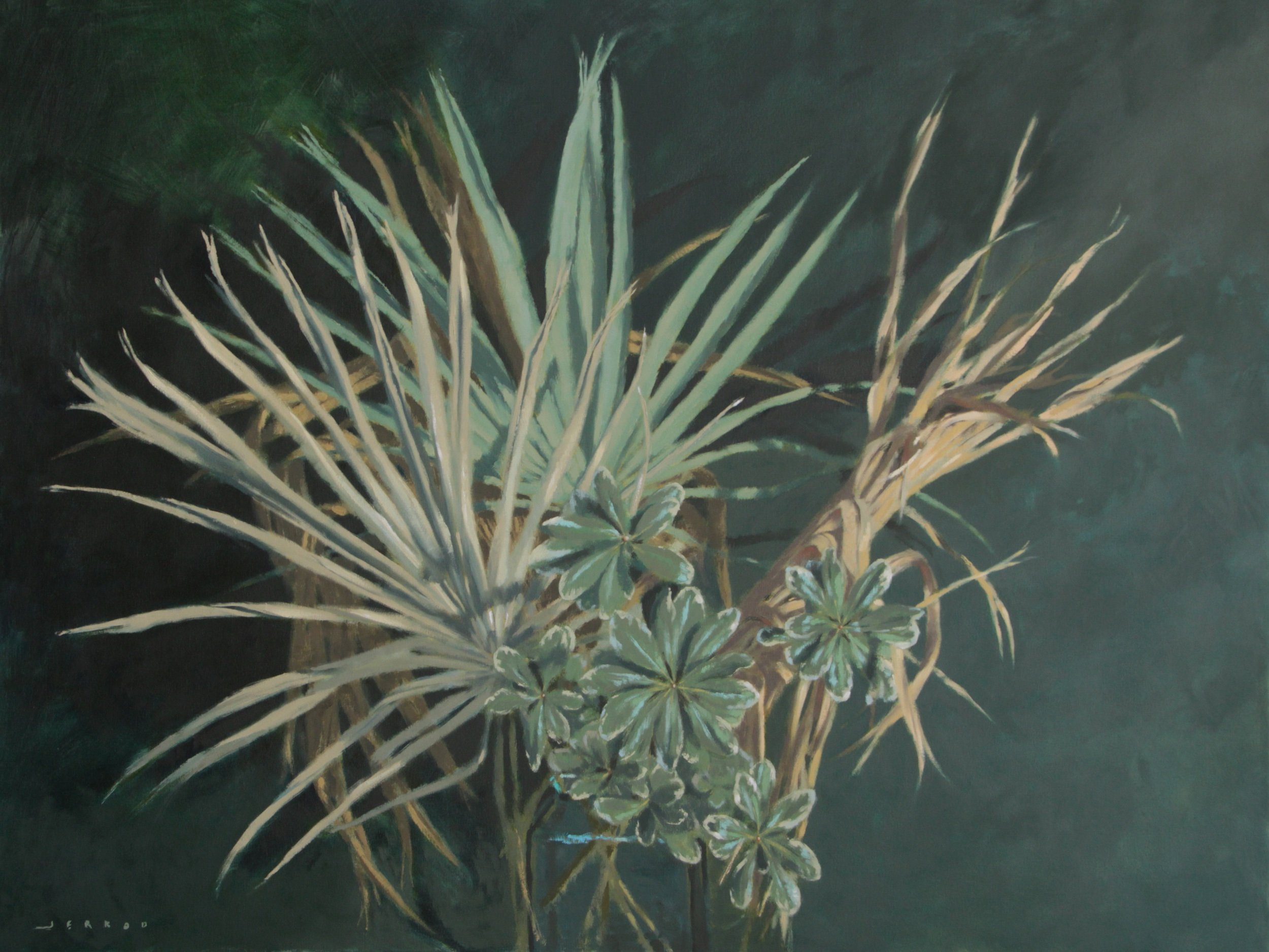 Outside In, oil on canvas, 36 x 48 in.
