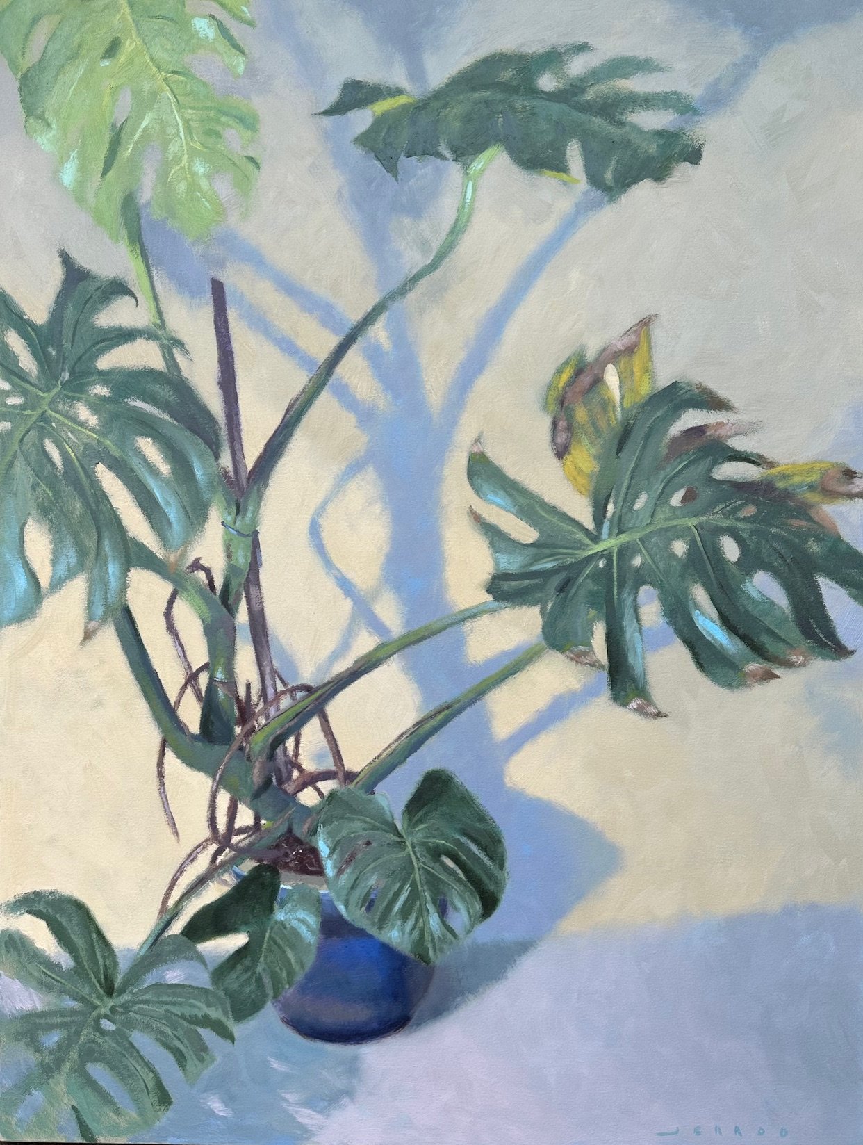 Monster Shadow, oil on canvas, 40 x 30 in.