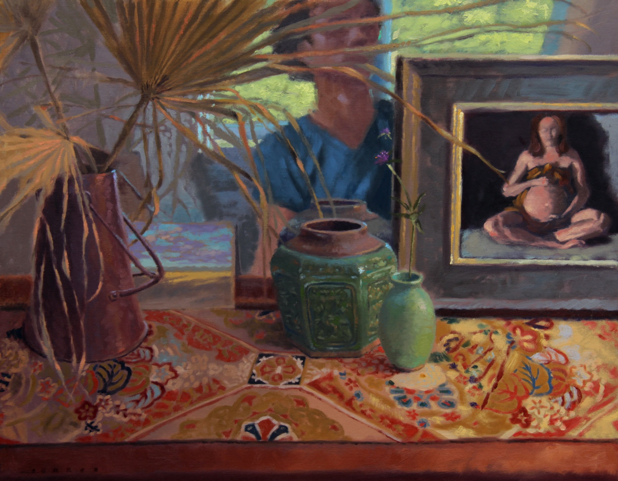 An Arrangement of Things, oil on canvas, 26 x 32 in.