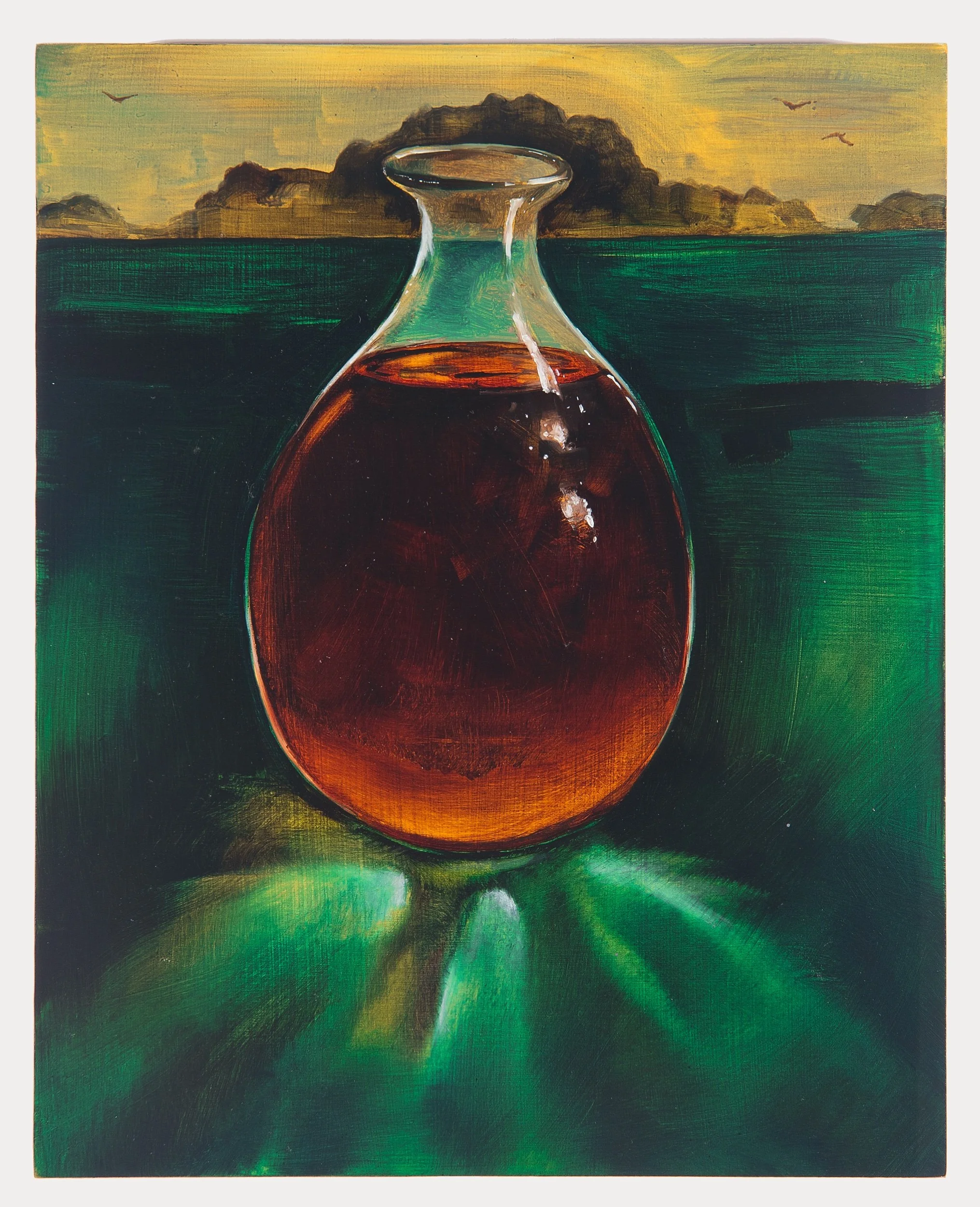   Vessel   Oil on panel  10 x 8 in.    Click to Inquire   