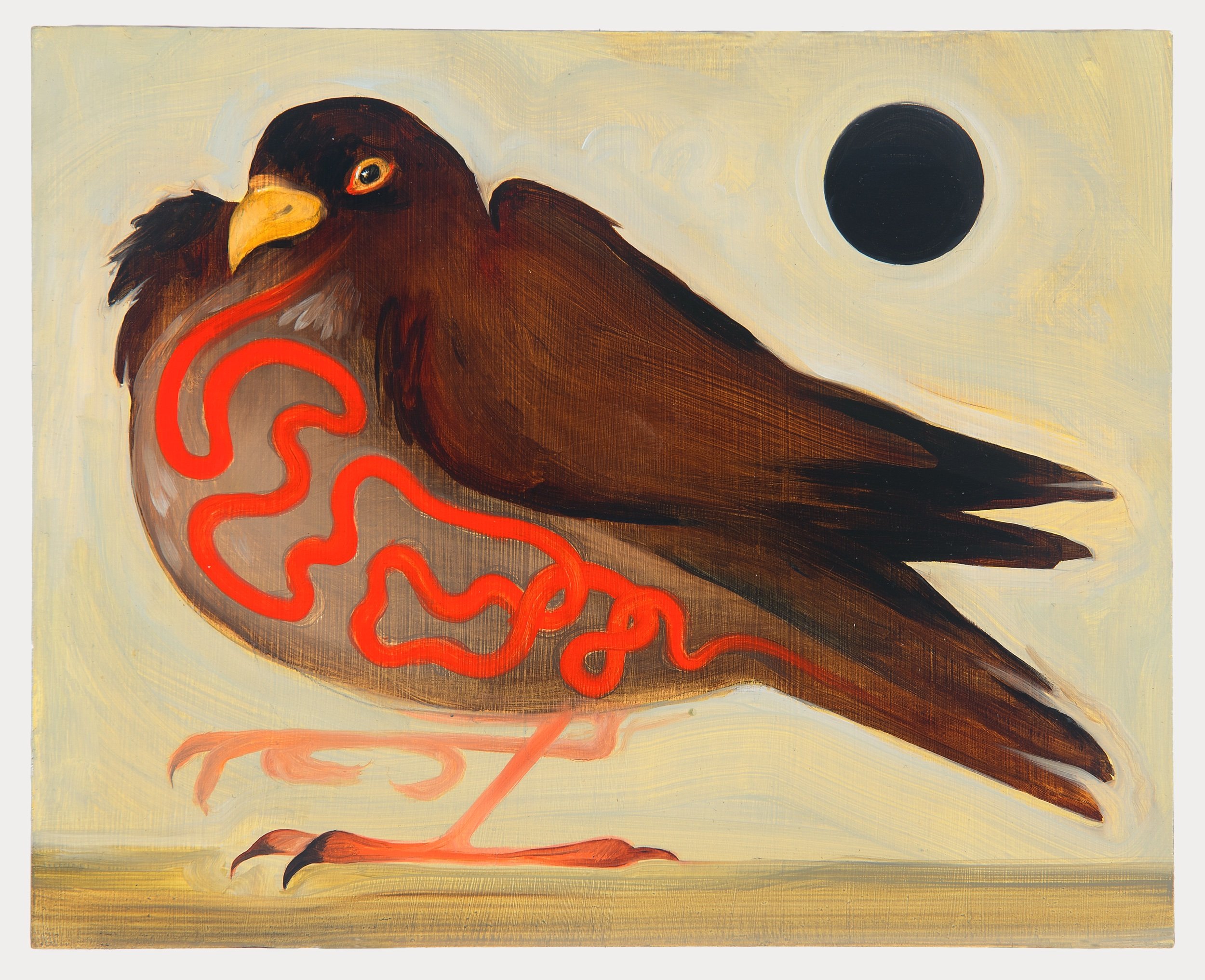   Appetite, I   Oil on panel  10 x 8 in.    Click to Inquire   