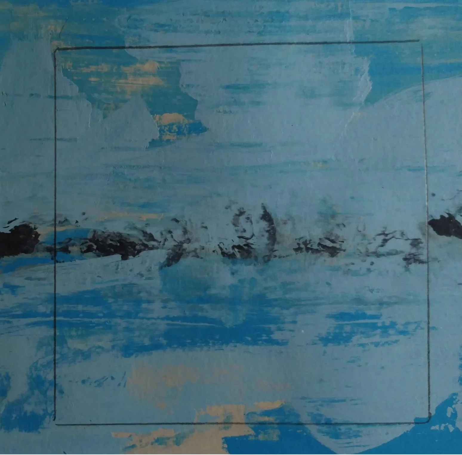   Square Tube, #6   Mixed media on paper  5 x 5 in.    Click to Inquire   