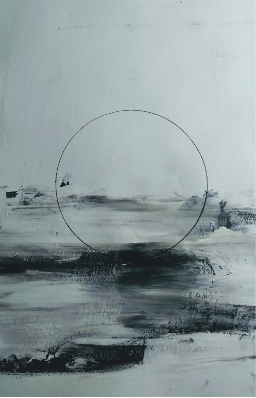   Making (W)hole, #20   Mixed media on paper  11 x 7 in.    Click to Inquire   