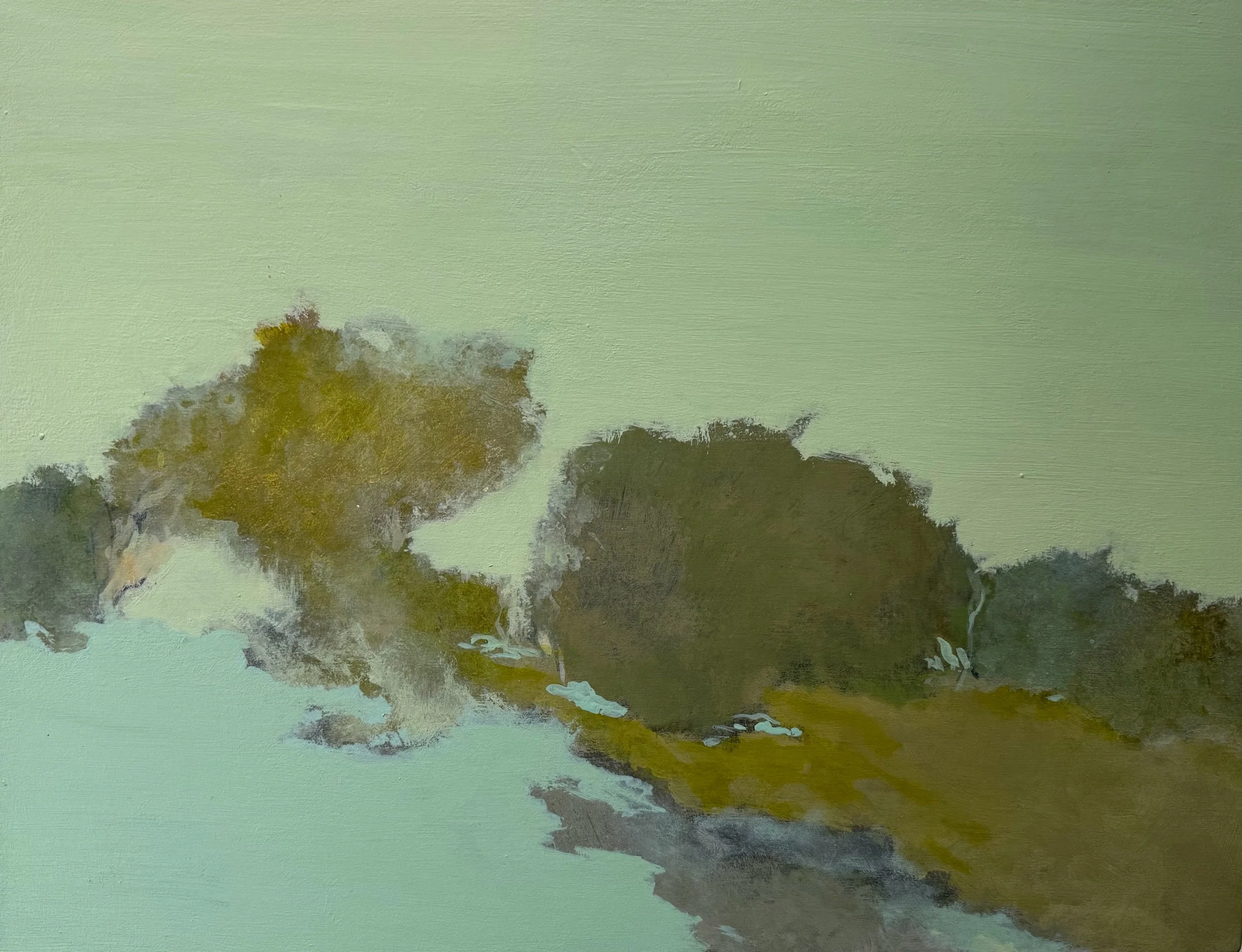   Louisiana Landscape, V   Acrylic on panel  11 x 14 in.     Click to Inquire    