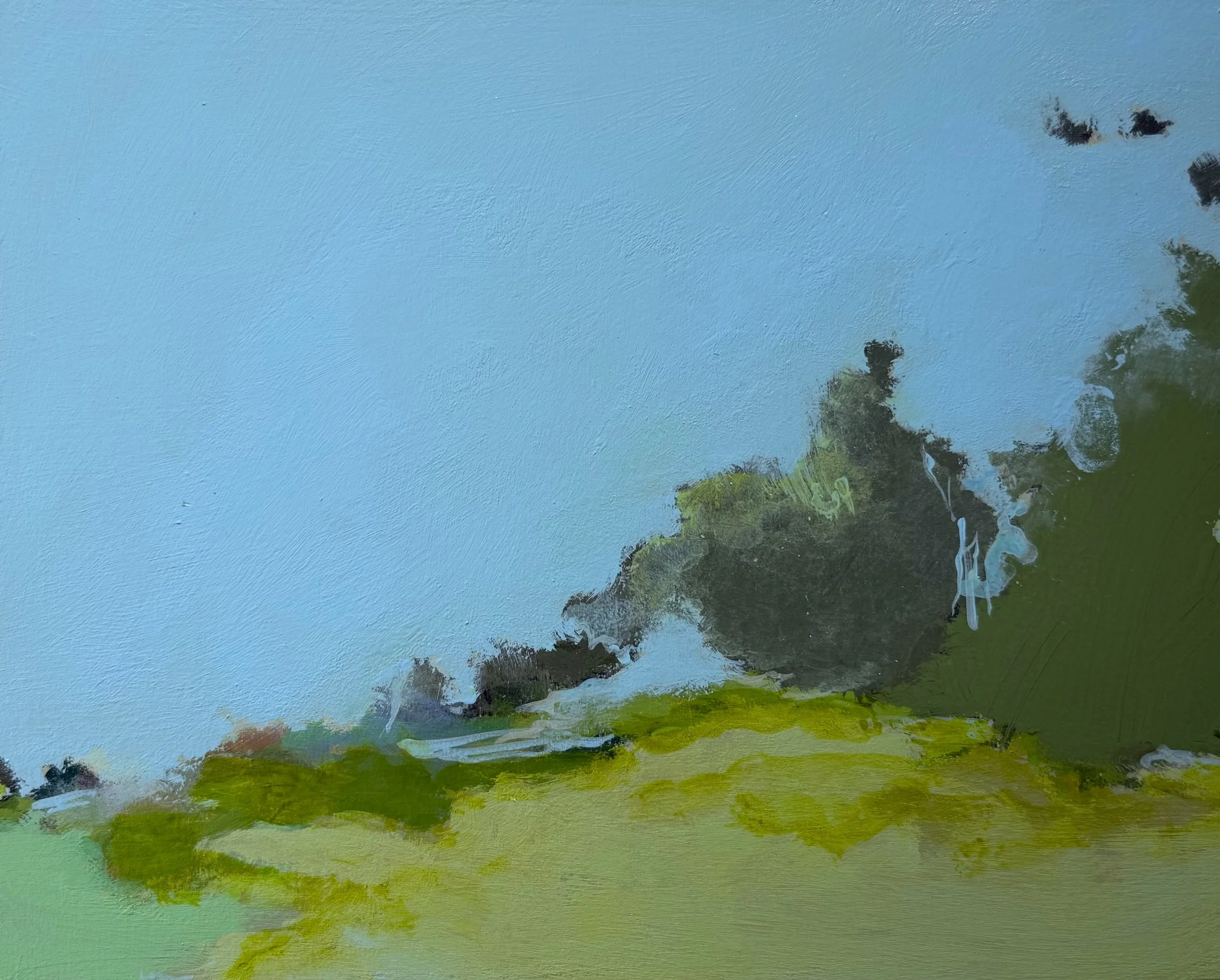   Louisiana Landscape, IV   Acrylic on panel  8 x 10 in.     Click to Inquire    