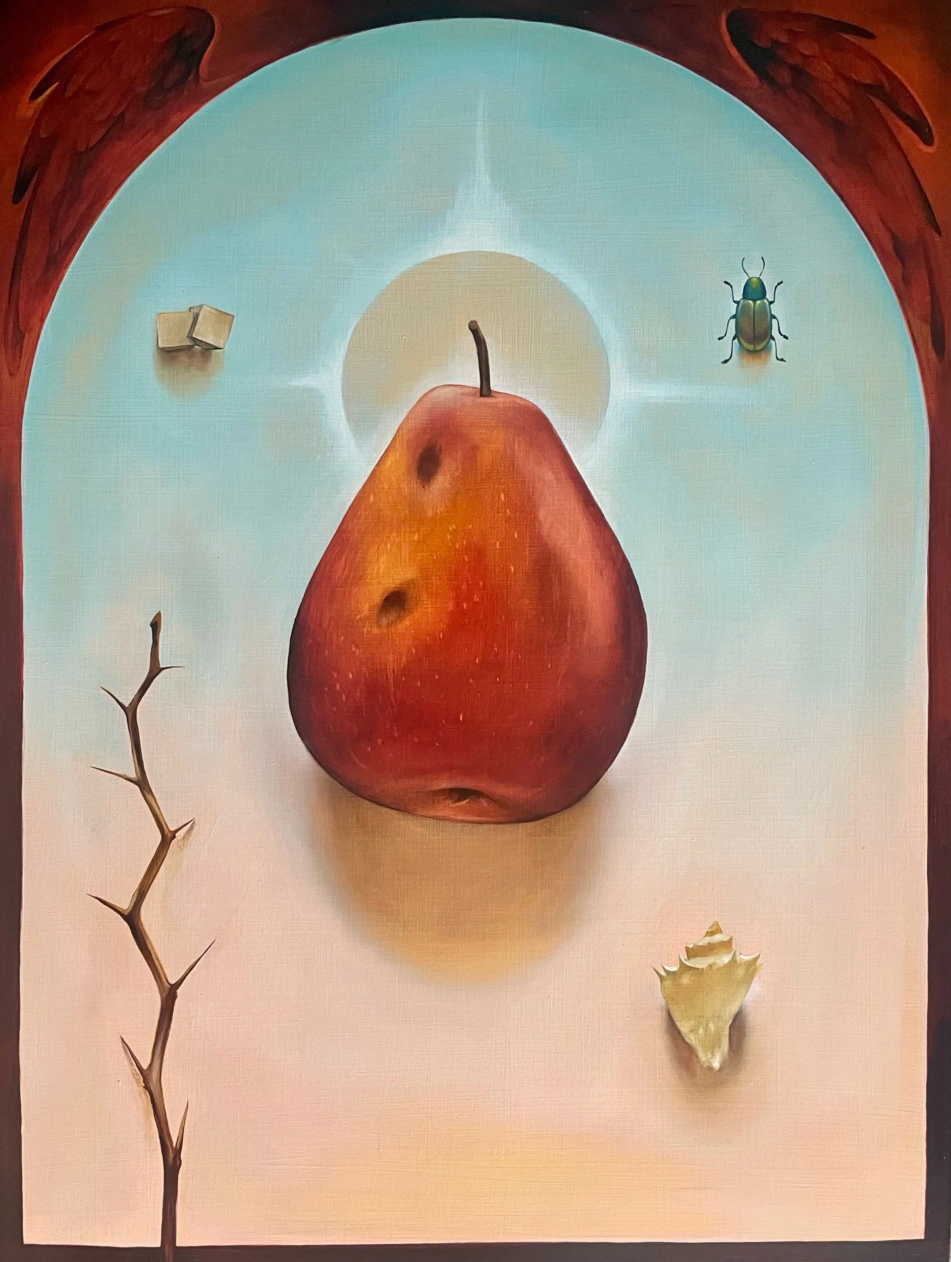   Garden of the Gods   Oil on panel  24 x 18 in.    Click to Inquire       