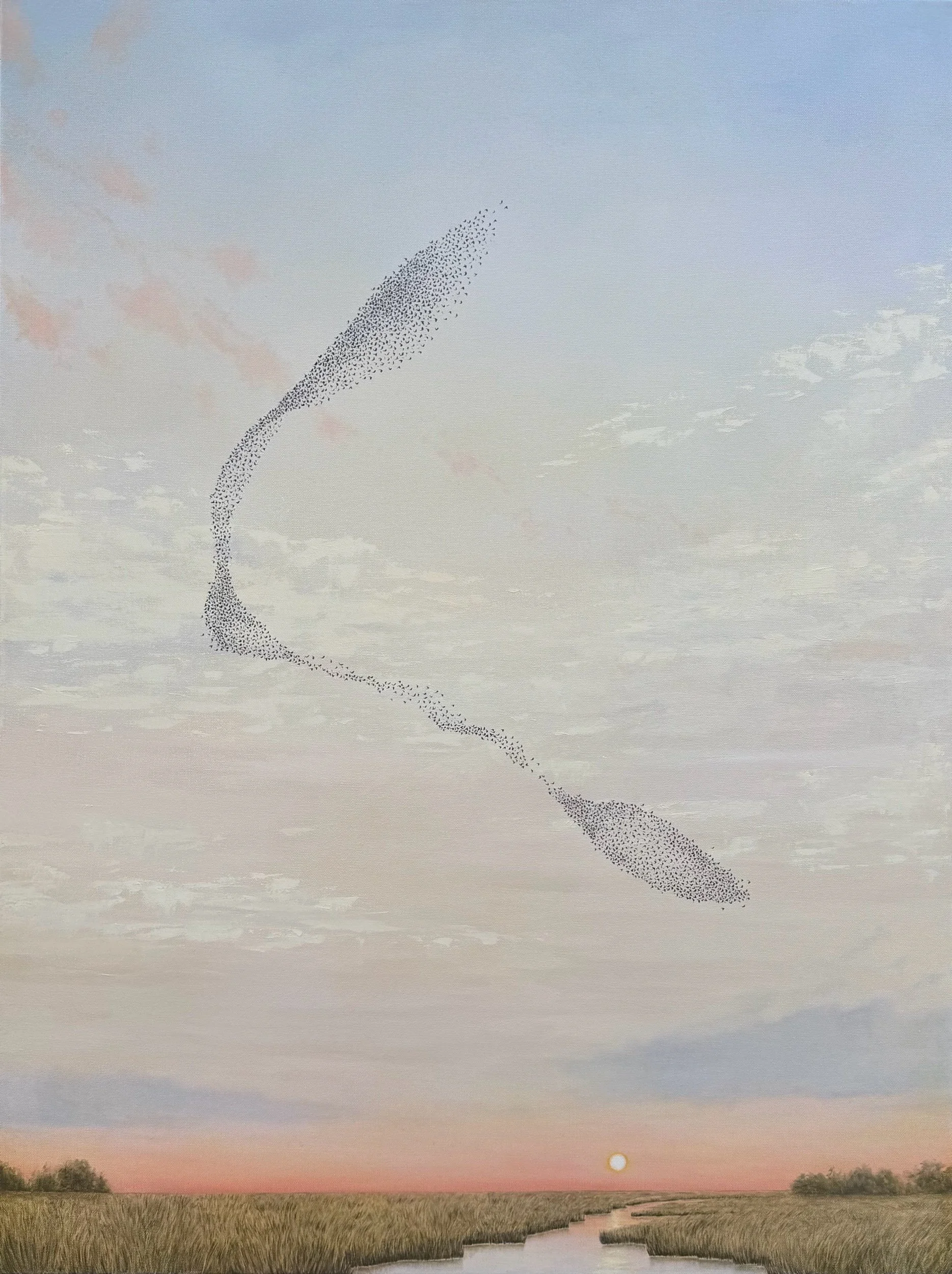   First Light   Oil on canvas  40 x 30 in.    Click to Inquire   