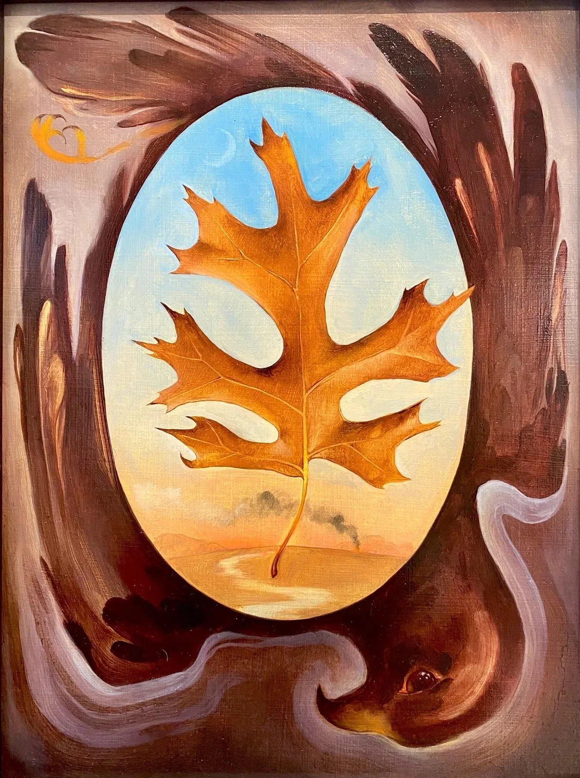   Portal/Horizon   Oil on board  12 x 9 in., framed    Click to Inquire   