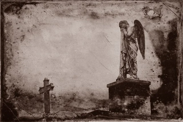   Cimetière de Covington   Ink on Hahnemühle Copperplate paper  11.5 × 17.5 in., image size; 17 × 26 in., paper size  Ed. of 10, signed, titled, &amp; numbered au recto/on front    Click to Inquire   