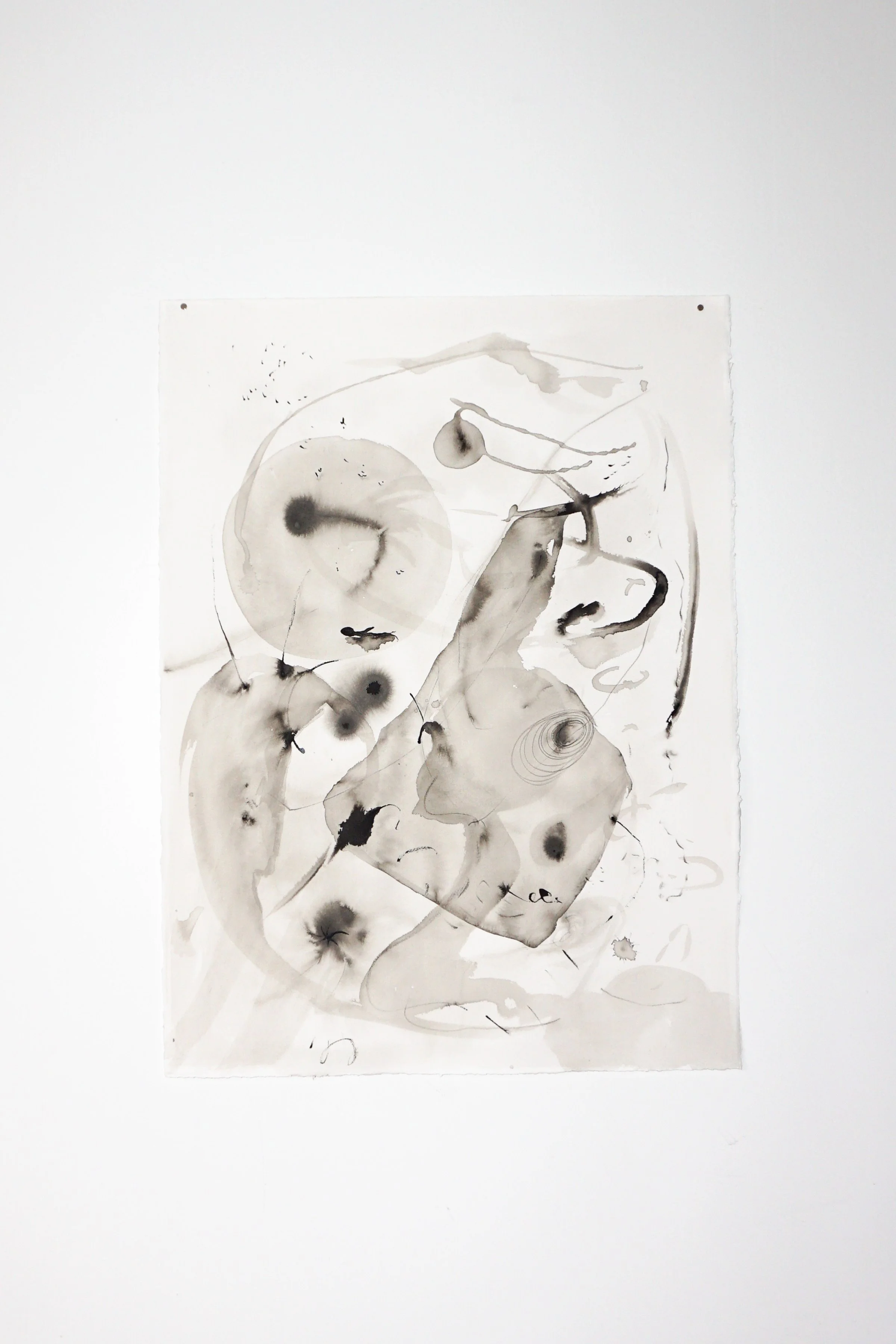   Air No. 3   Ink on paper  30 × 22 in., signed on back  $600    Click to Inquire   
