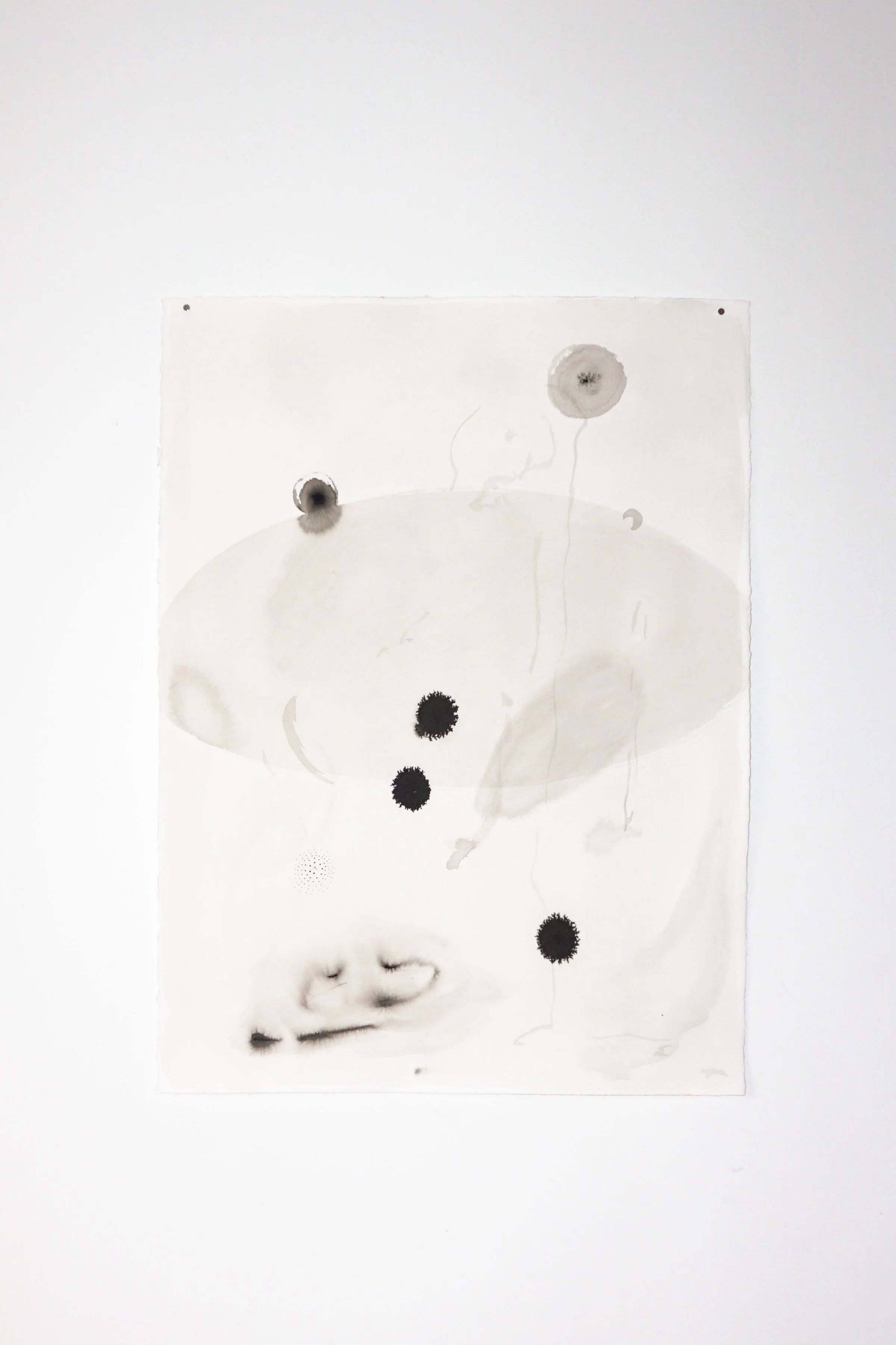   Air No. 1   Ink on paper  30 × 22 in., signed on back  $600    Click to Inquire   