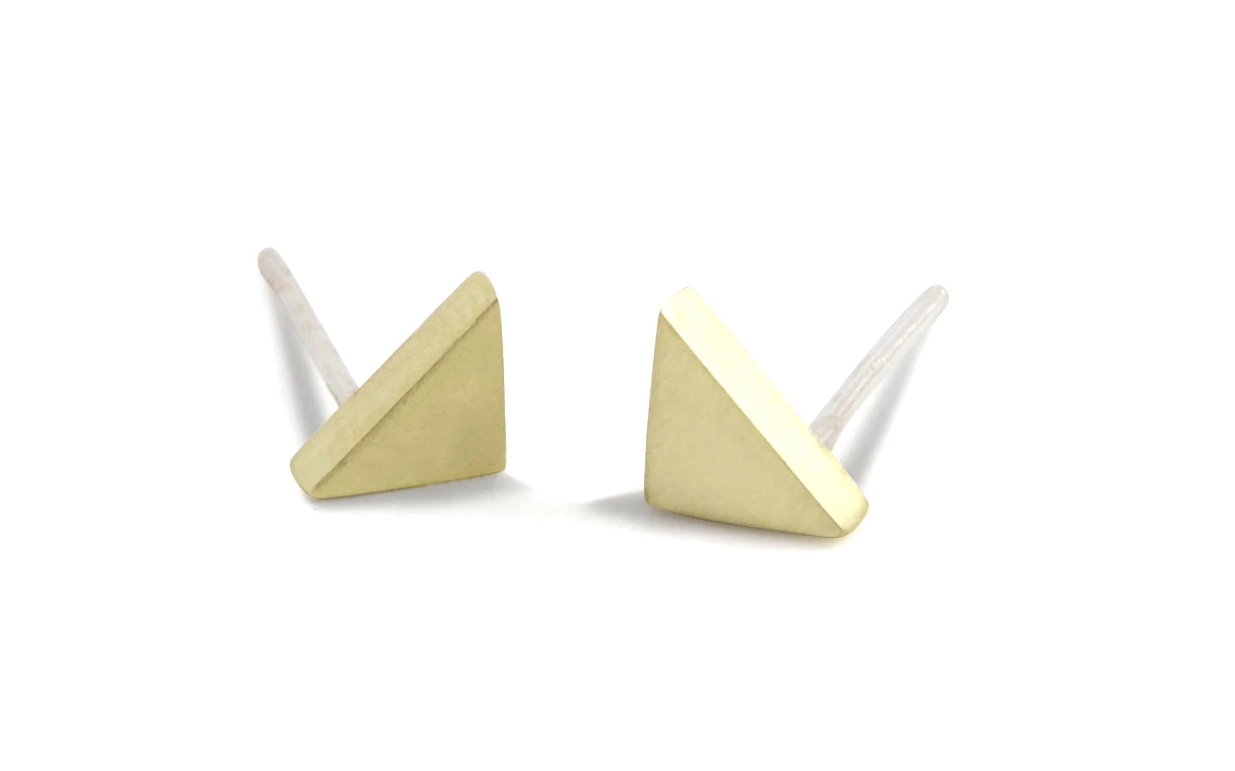 triangle earrings