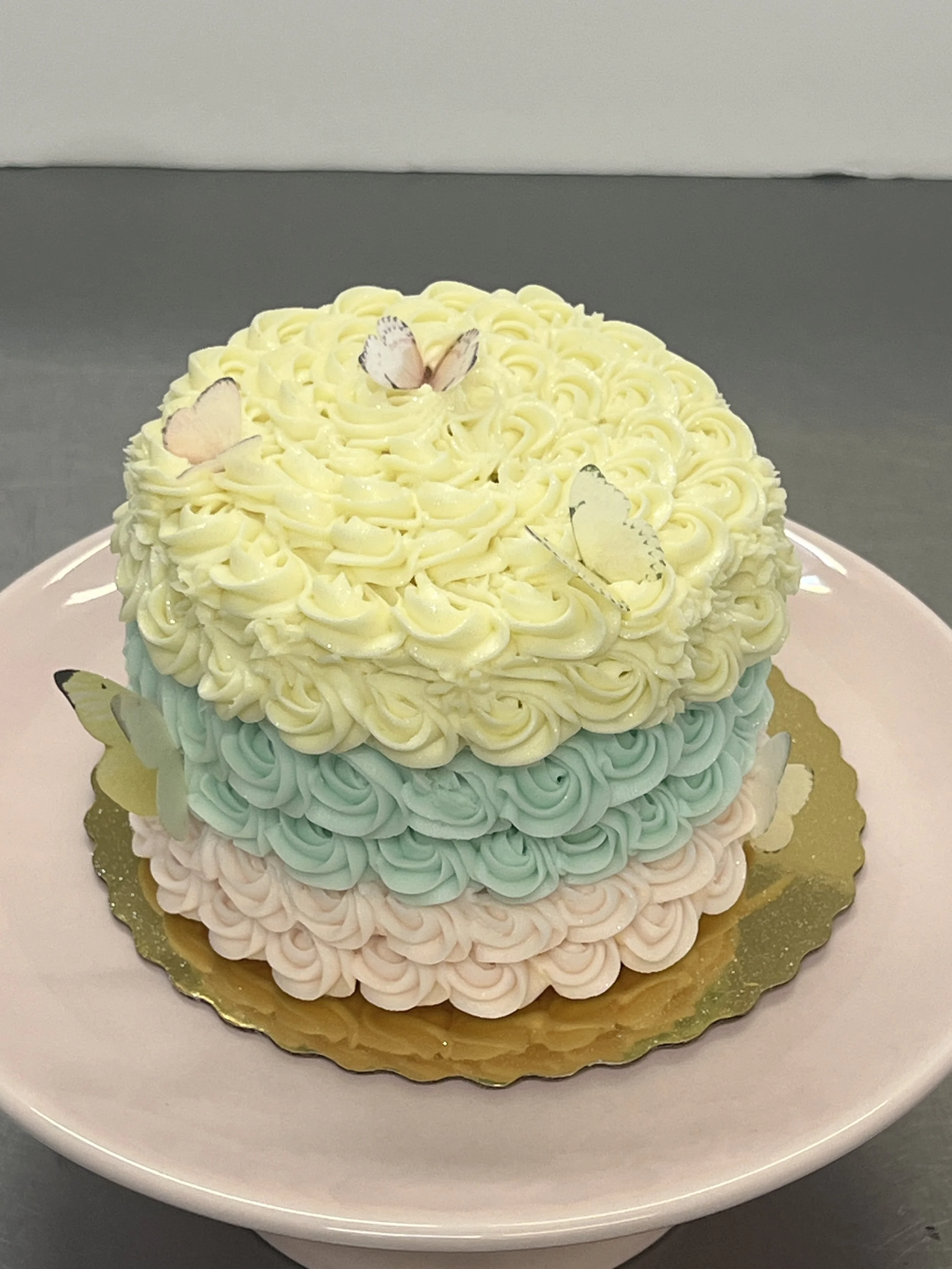 Pastel Rosette Mini Cake