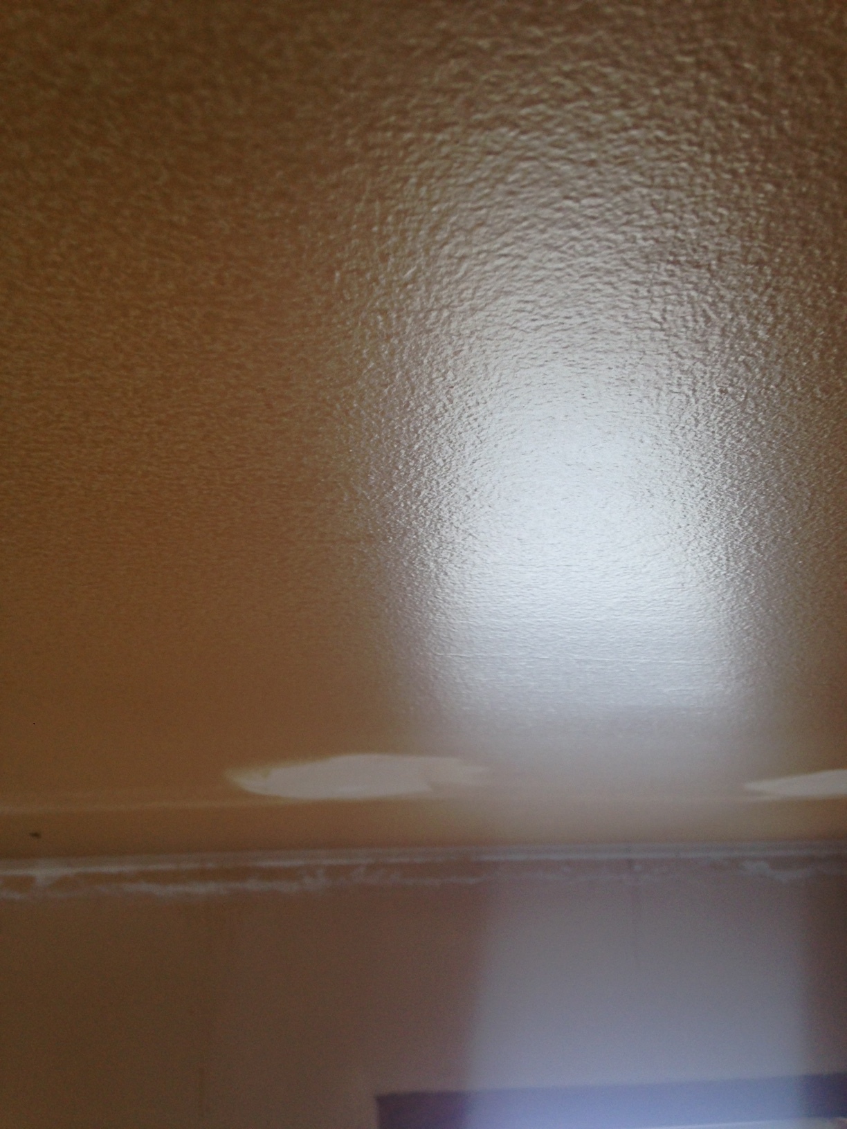 BEFORE: ROOM INSIDE A HOME WITH HEAVY SMOKING COVERED IN SOOT AND TAR