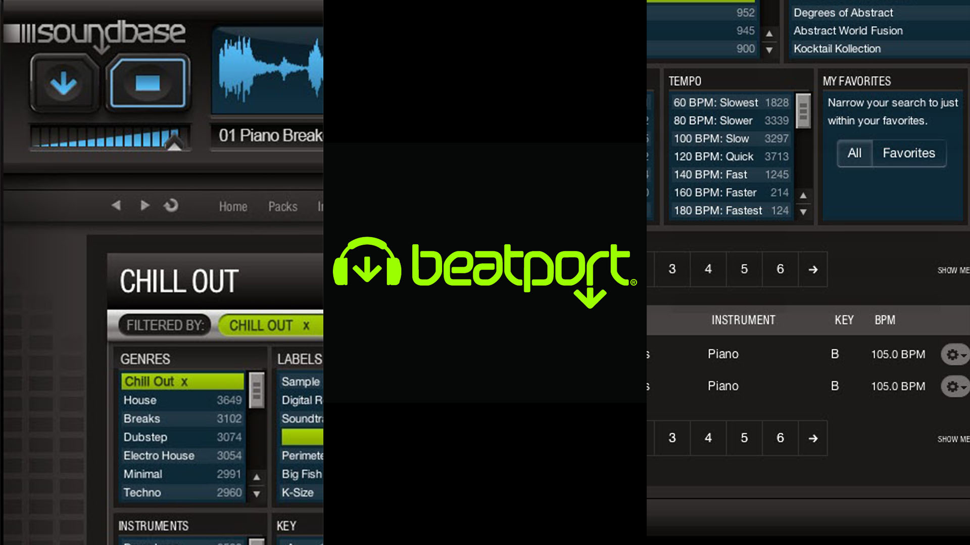 Professional Instrument - After Beatport acquired the company, we integrated the world’s largest sample company into the instrument. Also, we rebranded the product as Soundbase.