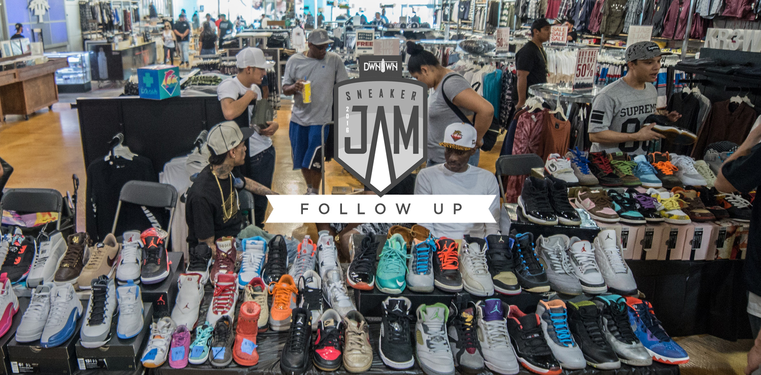 Sneaker Jam Follow Up