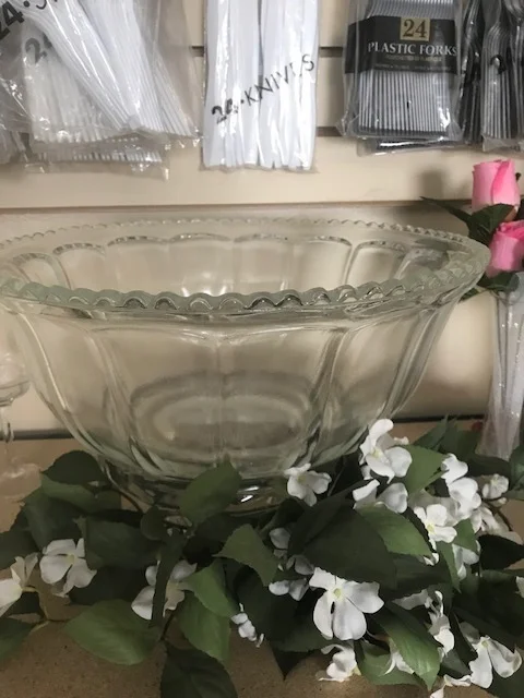 Crystal Punch Bowl