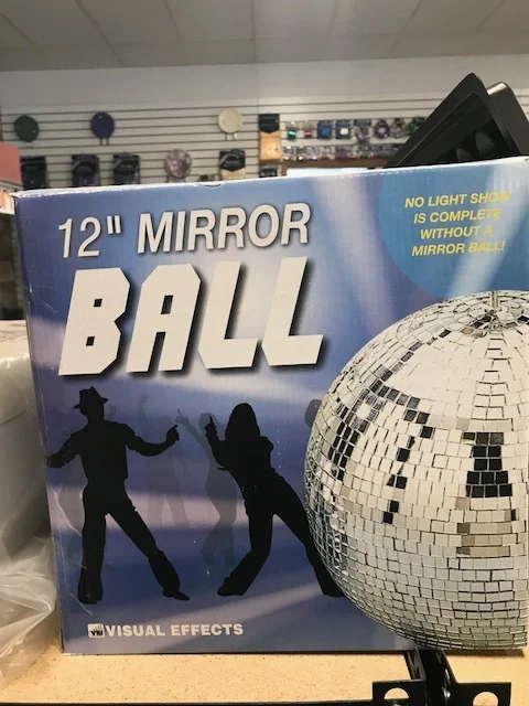 12" Mirror Ball Package