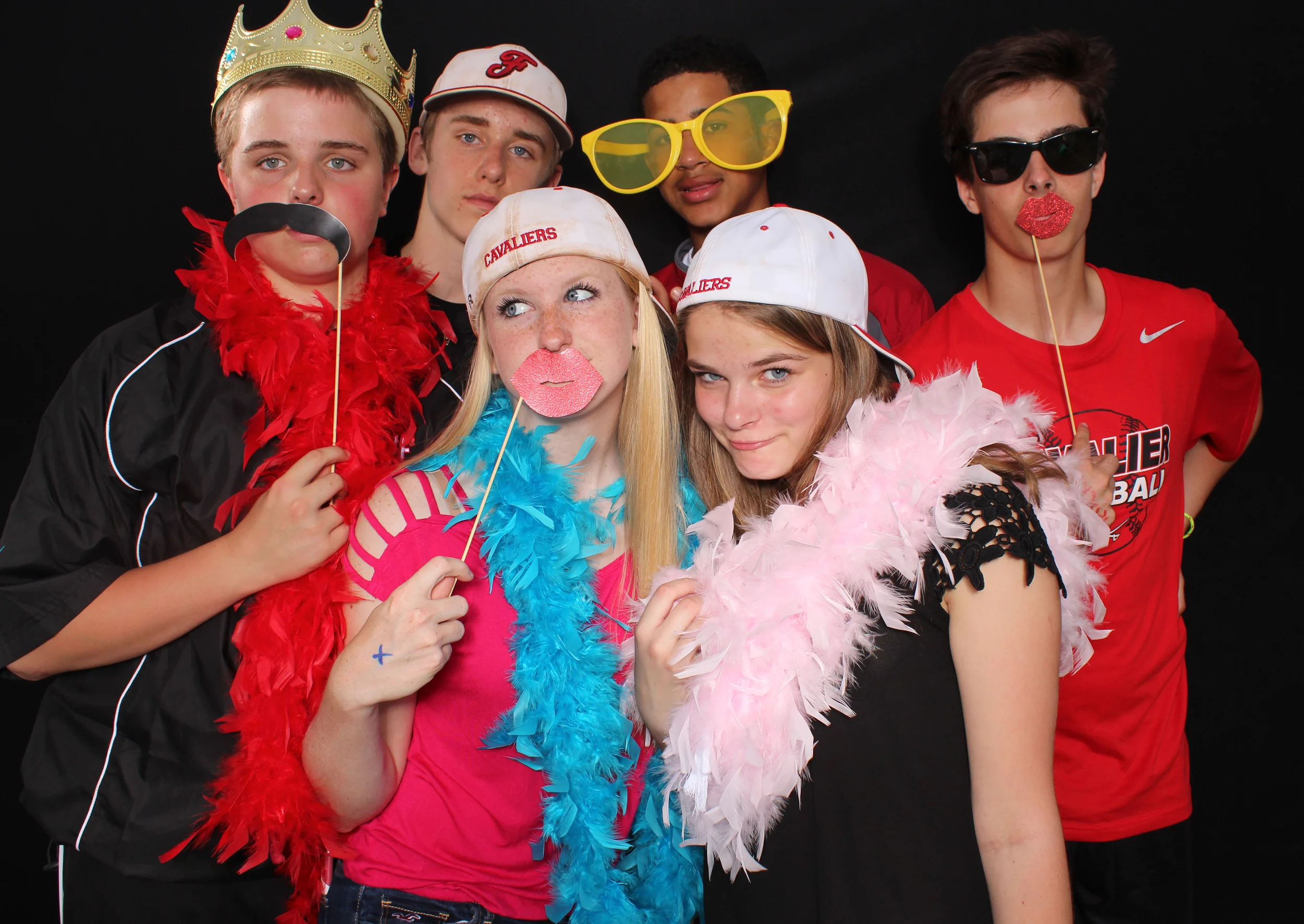 Photo booth image from Merry Bee Photo Co at Live on the Lawn at Benjamin's restaurant in Forest, VA.