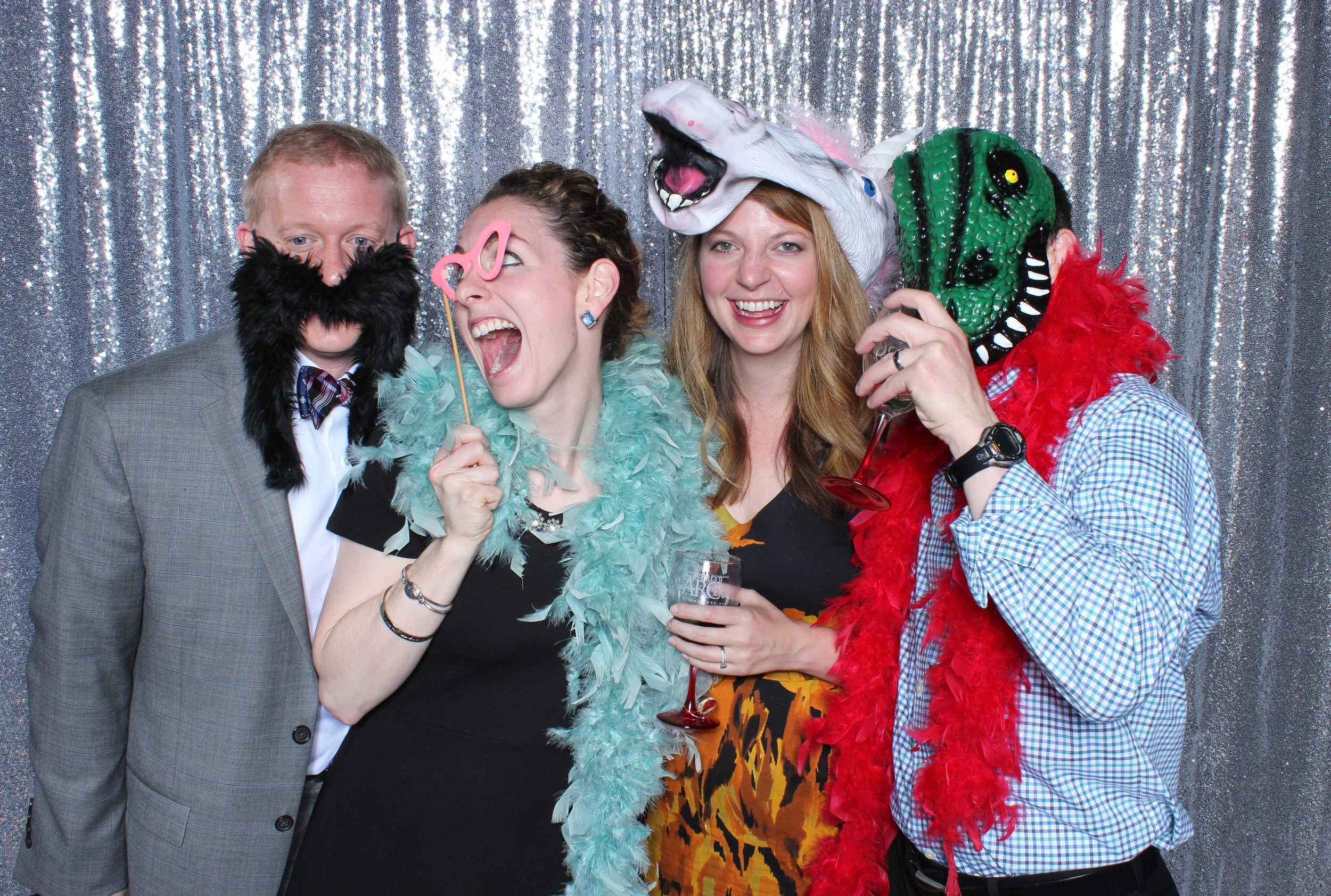 Photo Booth Image ARC Ladybug Fund Winetasting Richmond, VA