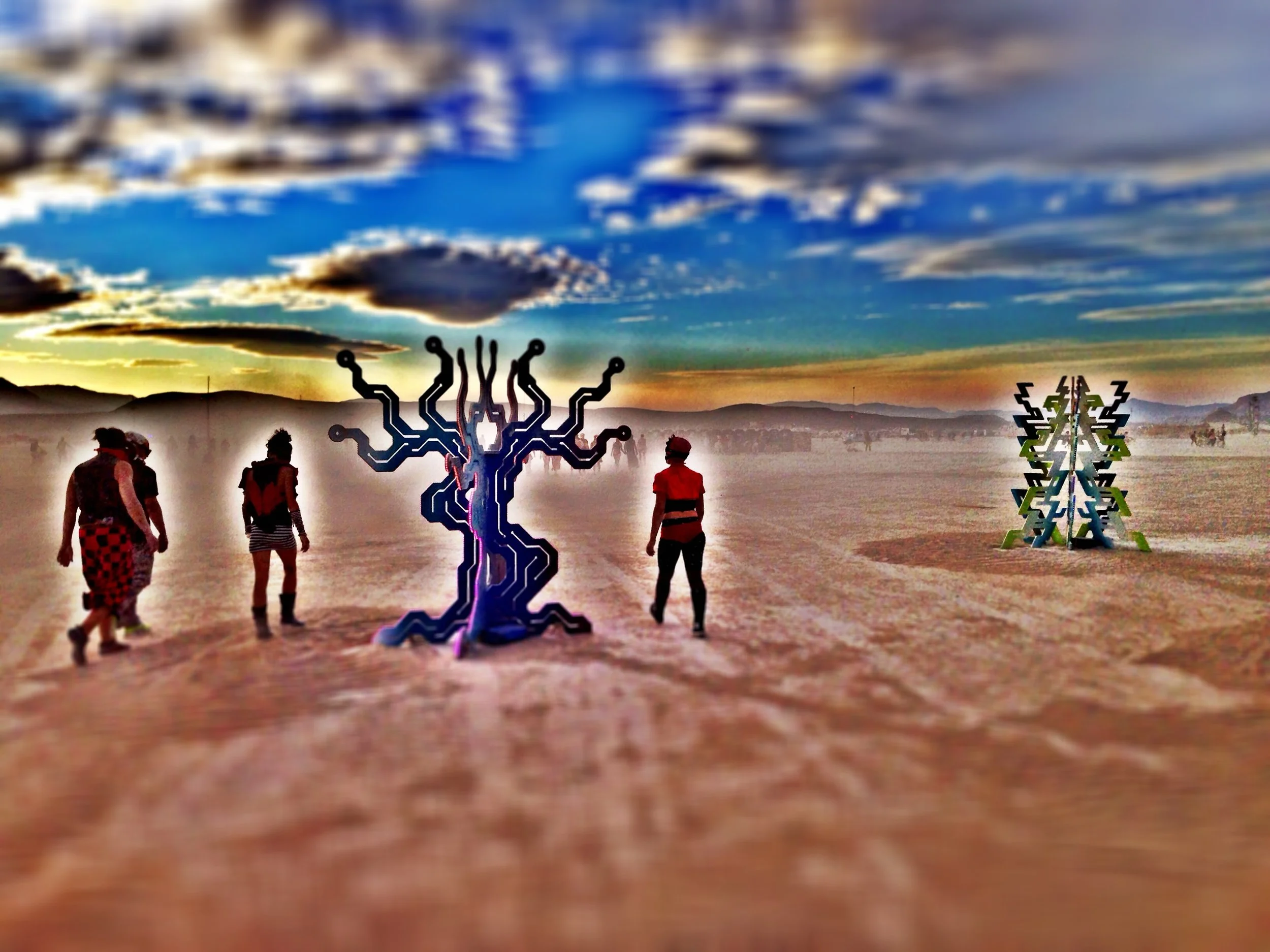  Modular Light Installations designed and built by Erica Halpern 