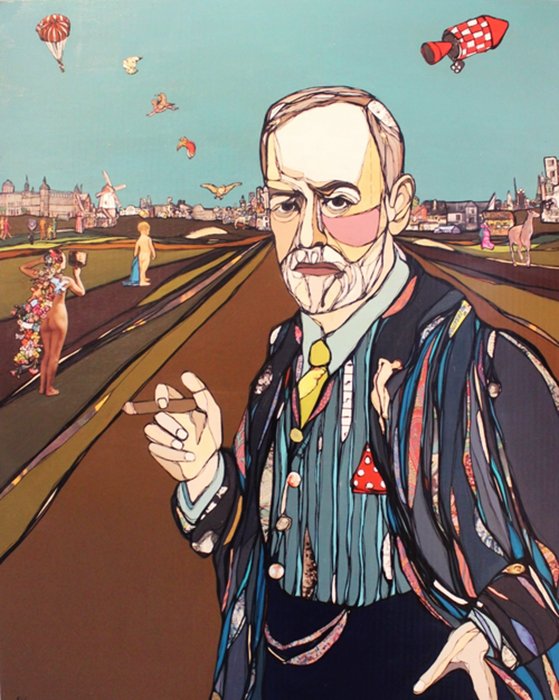 PRÉSENTATION DE MOI-MÊME (portrait de Freud)