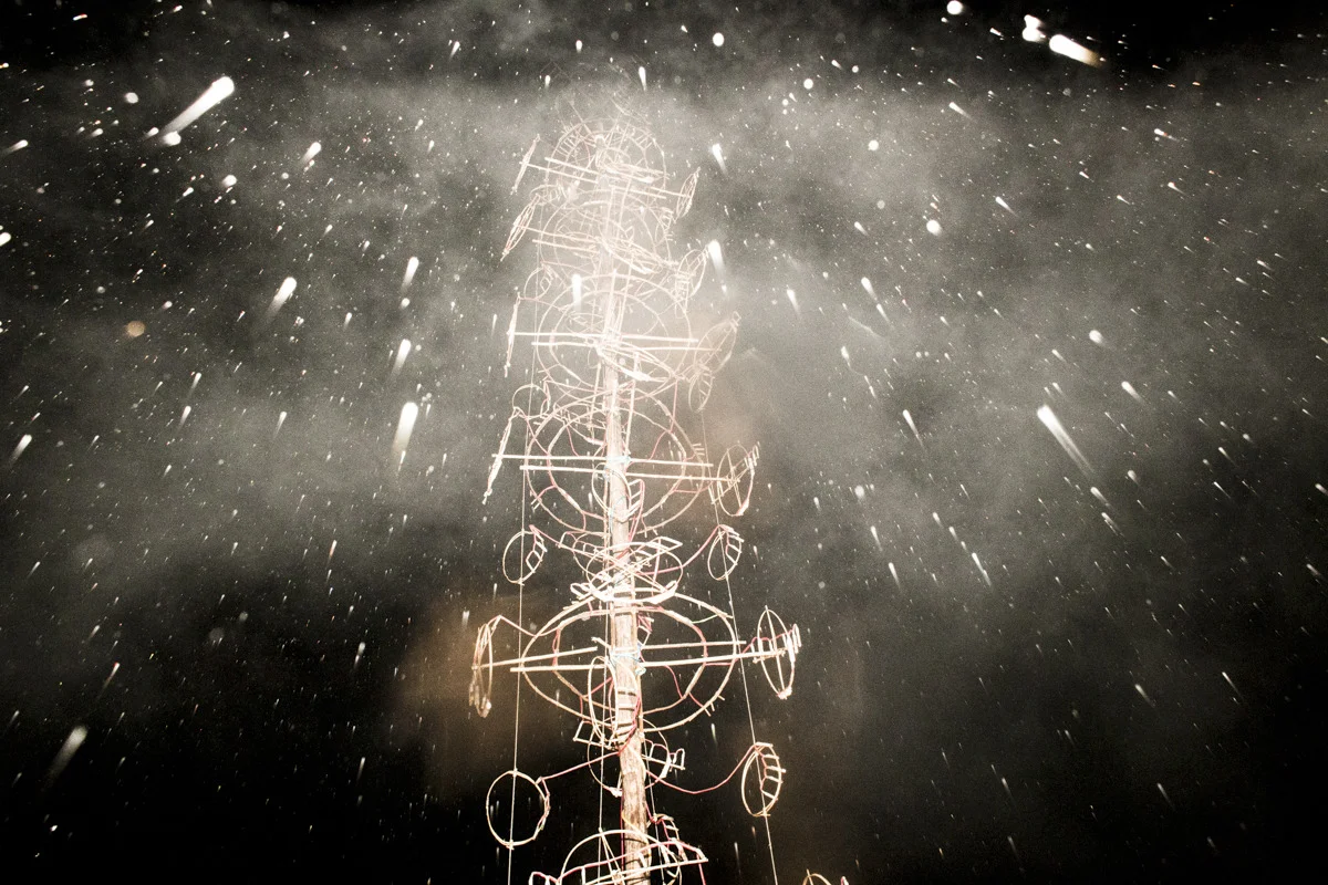 Yael Martinez and Orlando Velazquez’s collaborative project, The Blood and The Rain, explores indigenous Mexican spirituality through symbolic representations of sacred sites and rituals of the Nahua, Mixtec, Tlapanec, and Amuzgo cultures.
