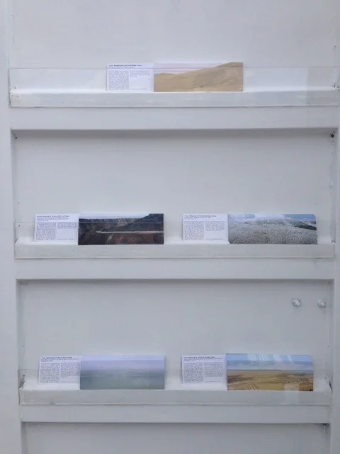Series of 5 collectors’ postcards. Photograph by Nicolas Tanner.