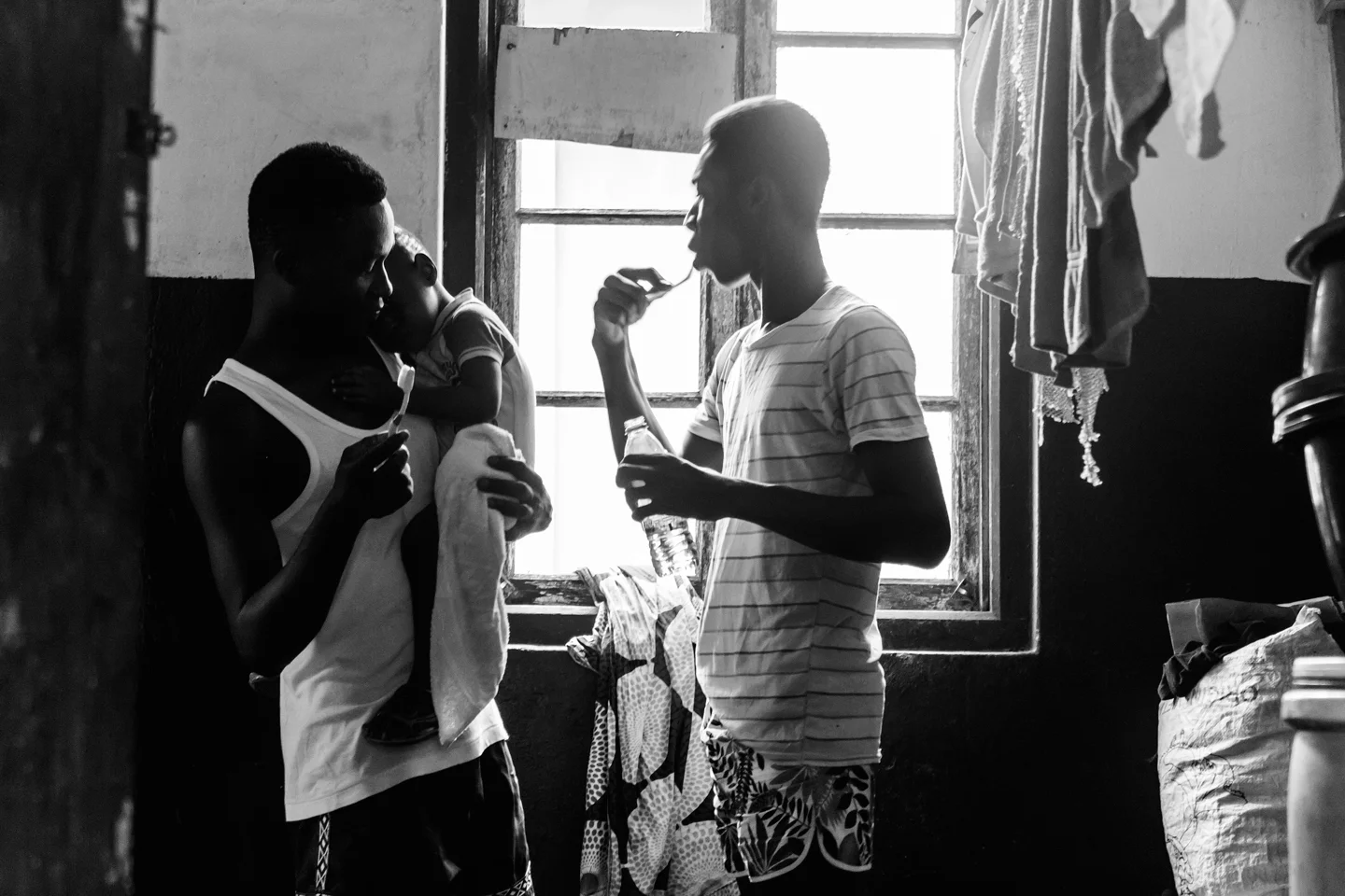 Eric Gyamfi’s Just Like Us documents the everyday life of Ghana’s LGBTQ community, of which he is a part. His quiet and tender approach challenges stigma and discrimination by portraying commonalities between neighbors. Eric uses his photographs for facilitating dialogue and community conversations in local galleries, universities, and spaces of gathering.