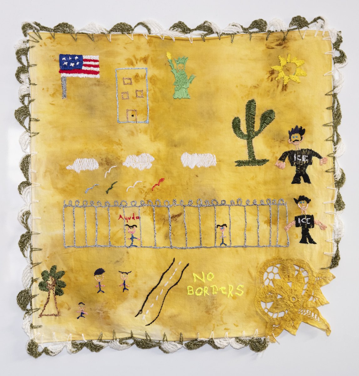 Embroidery Workshops with Cinthya Santos-Briones