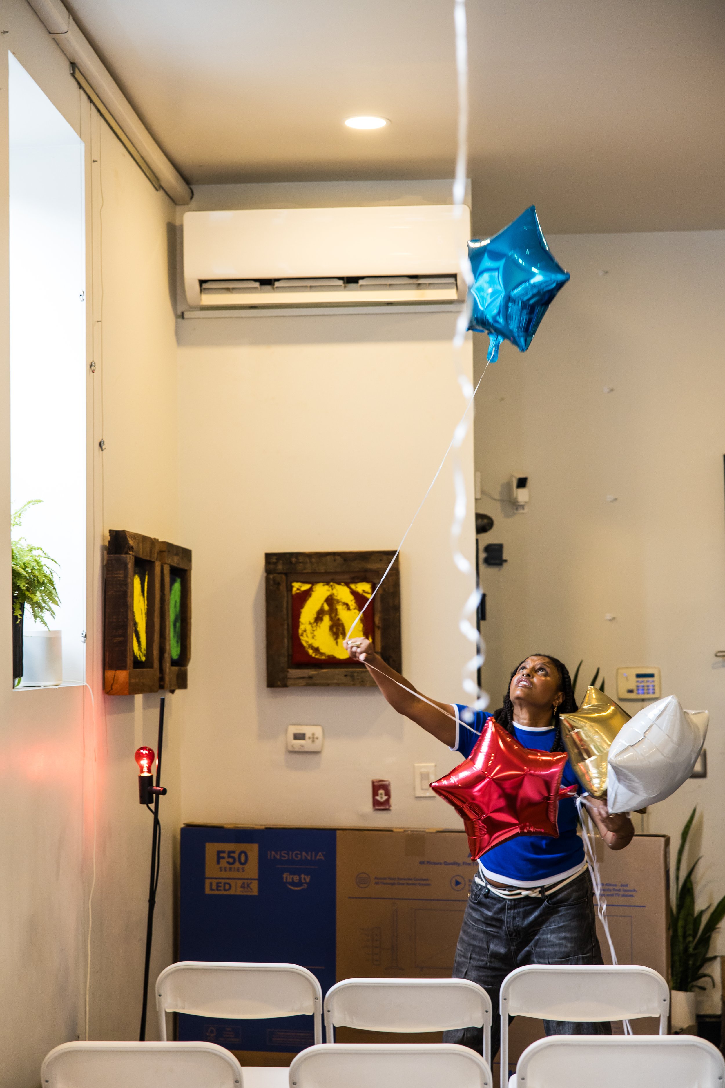  As the watch party has grown in significant numbers since the first game, Sara has had to prepare her cafe hours ahead of kick off time. Bed-Stuy Brooklyn, June 26, 2026. 