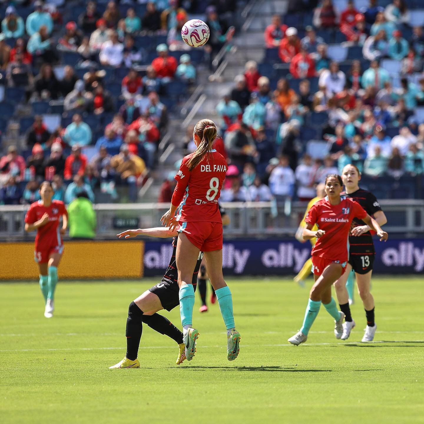 KC Current home opener against the Portland Thorns

📸: @nwsl
