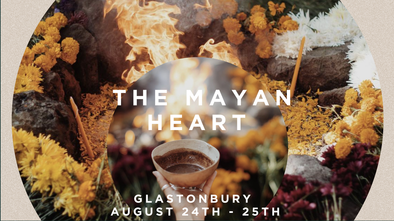 The Mayan Heart in Glastonbury