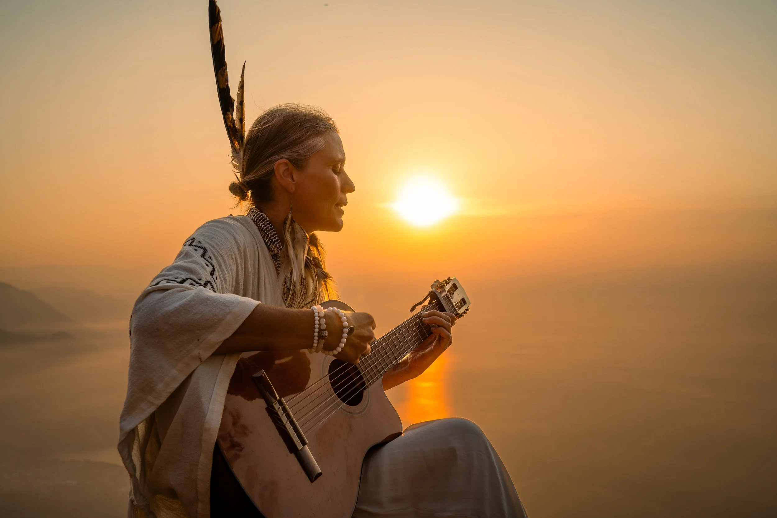 Cacao Singing Circle in Glastonbury, UK