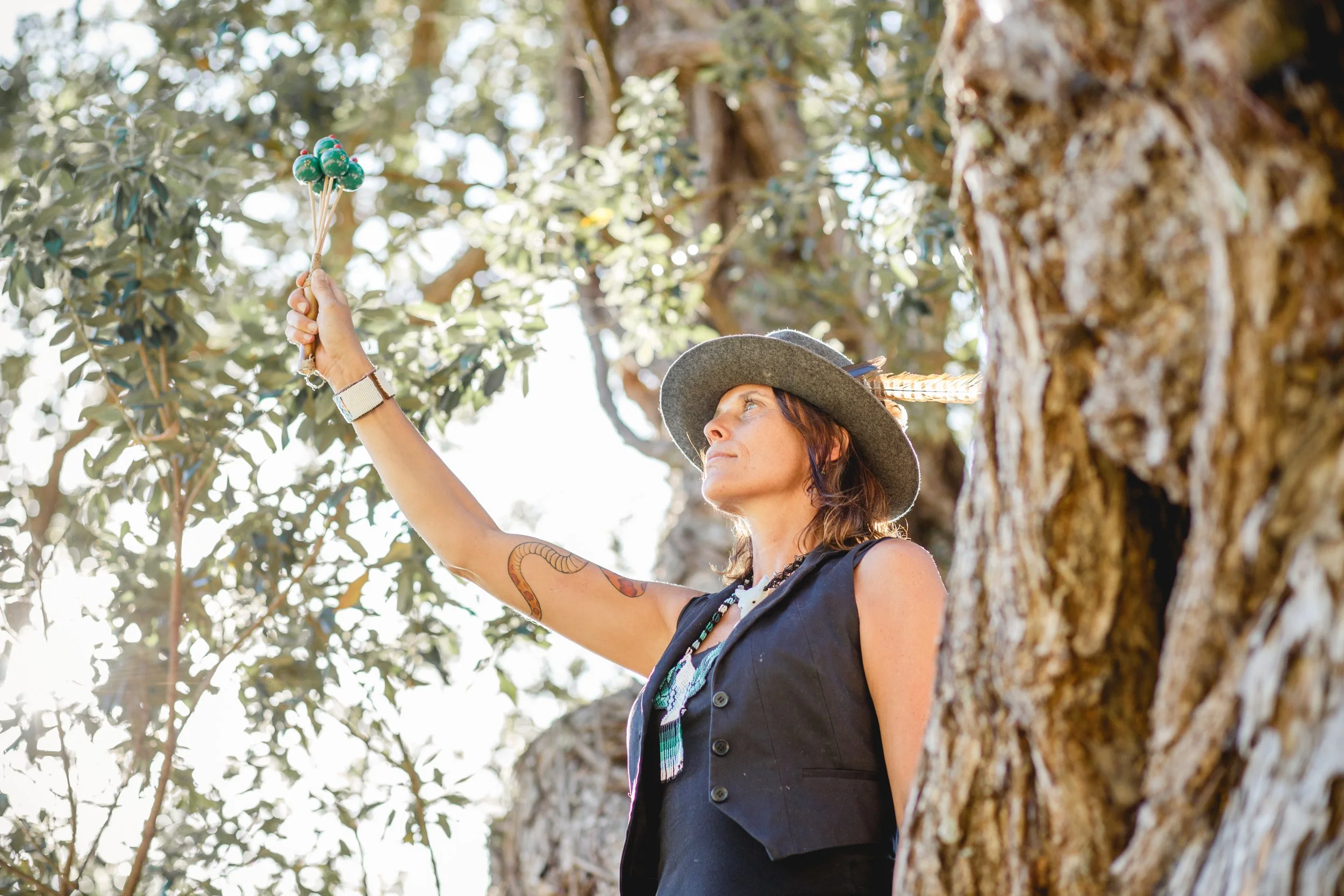 Kakao Zeremonie zur Ahnenheilung in Preußisch Oldendorf, NRW