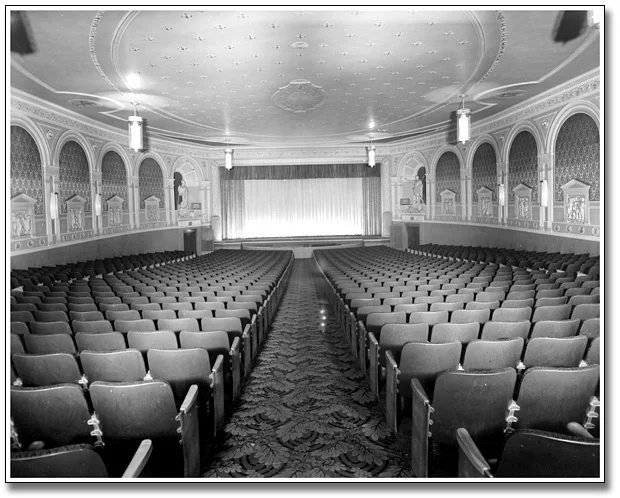 Tivoli Theatre Interior - 1944 "Tivoli Theatre" National Trust for Canada. Mar 2015. archive.nationaltrustcanada.ca/issues-campaigns/top-ten-endangered/explore-past-listings/ontario/tivoli-theatre