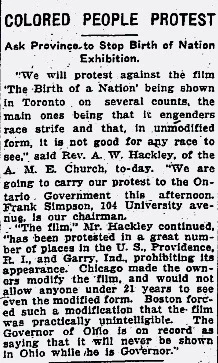 Article from the Toronto Star, September 17, 2015.