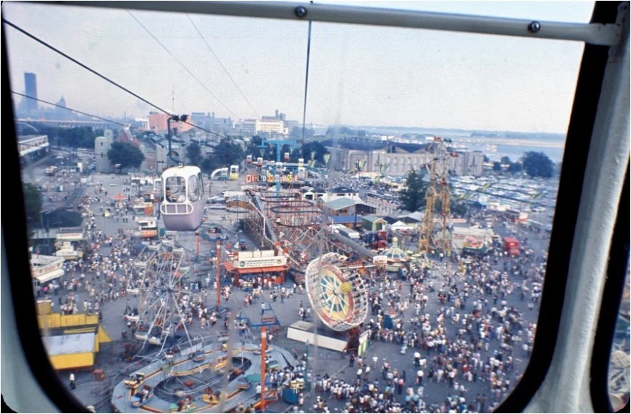 View of the Canadian National Exhibition (CNE), 1967. © Government of Canada. Library and Archives Canada