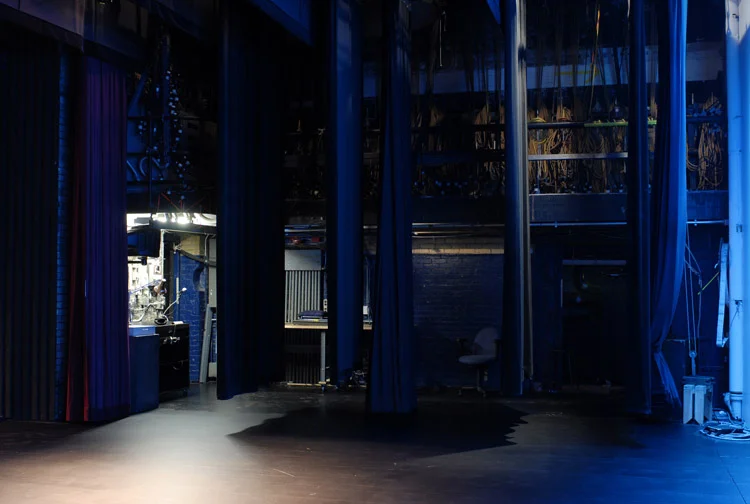 Hart House Theatre, Stage Right Wing, circa 2013. “Theatre Rentals.” Hart House , University of Toronto, 2013, harthouse.ca/theatre-rentals/