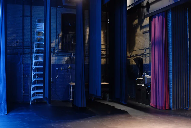 Hart House Theatre, Stage Left Wing. “Theatre Rentals.” Hart House , University of Toronto, 2013, harthouse.ca/theatre-rentals/
