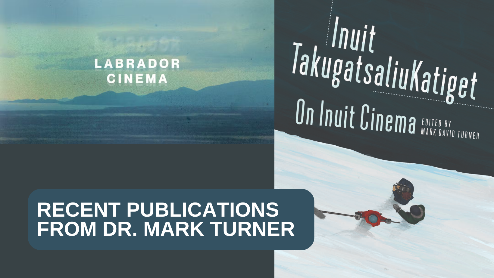 New Publications from Mark Turner