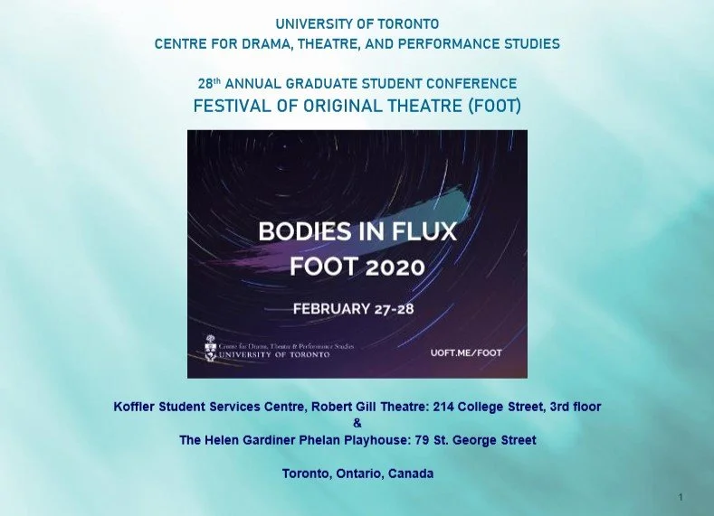 Unmarked / Unposted: The Ephemera of the Conference Poster (with Caitlin Gowans)