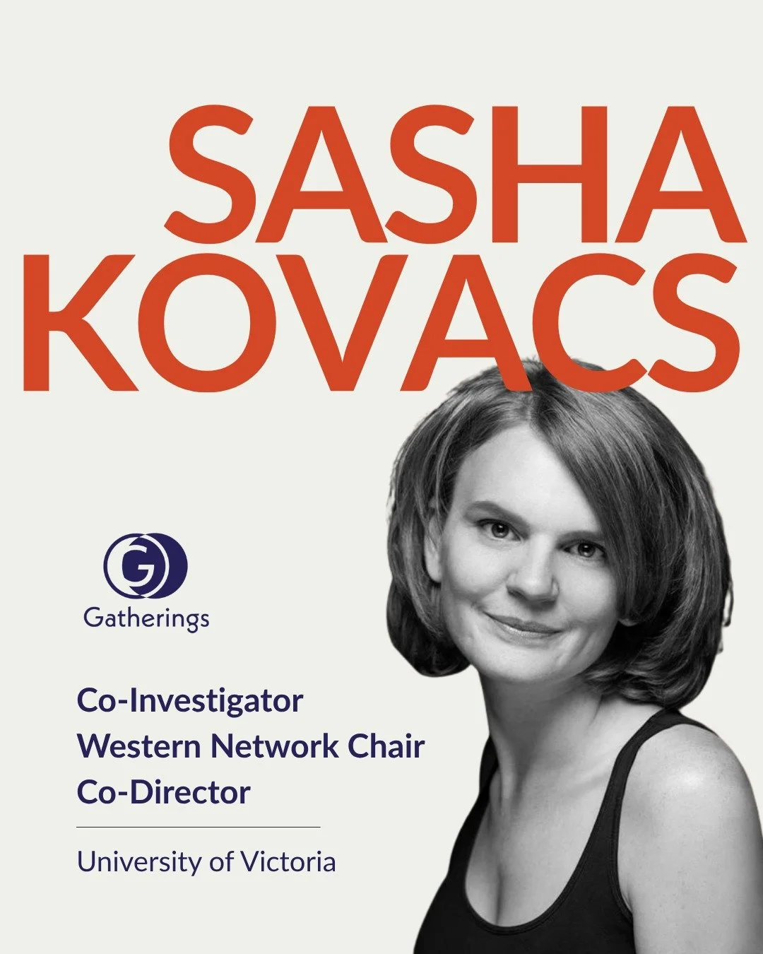 Next up in our introduction series is Sasha Kovacs, who alongside her role as Co-Investigator, holds the position of Western Network Chair and Co-Director. 

Dr. Alexandra (Sasha) Kovacs is an Associate Professor in the Department of Theatre at the U