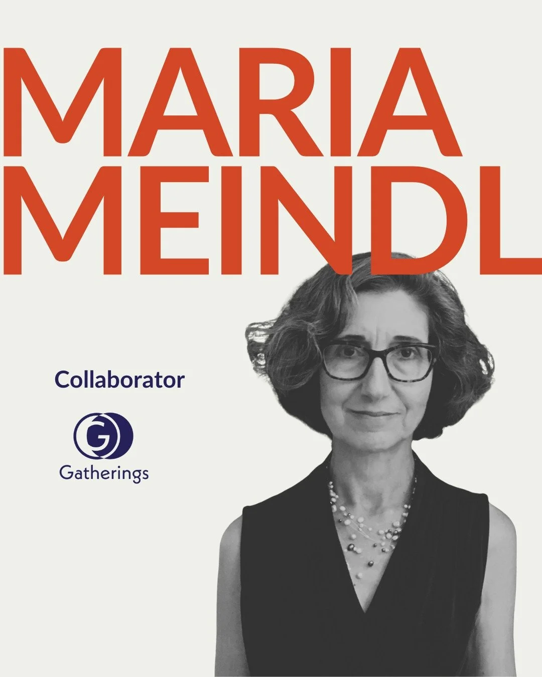 As we continue our introductions, today we are highlighting Gatherings Collaborator, Maria Meindl! 

Maria Meindl completed her PhD from the Centre for Drama, Theatre and Performance Studies (U of T). Her dissertation, "Reading Elsa Gindler: Tra