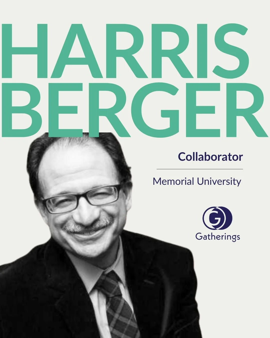 Say hello to our next Gatherings Collaborator, Harris Berger! 

Harris M. Berger is a scholar working in the fields of ethnomusicology, folklore studies, and popular music studies. His books include Metal, Rock, and Jazz, Stance, Theory for Ethnomusi