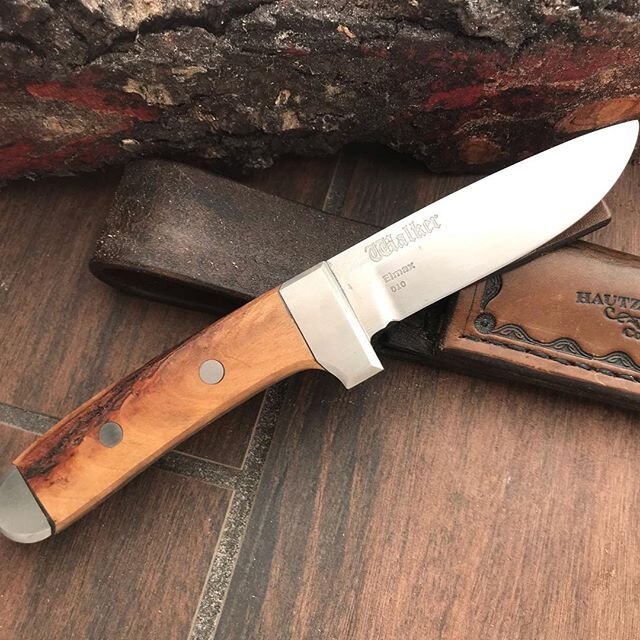 Say hello to the Small Hunter!  #customknives #craftsman #blades #sharp #hunting #knife #christmaspresent #hunter #countryboy #farm
