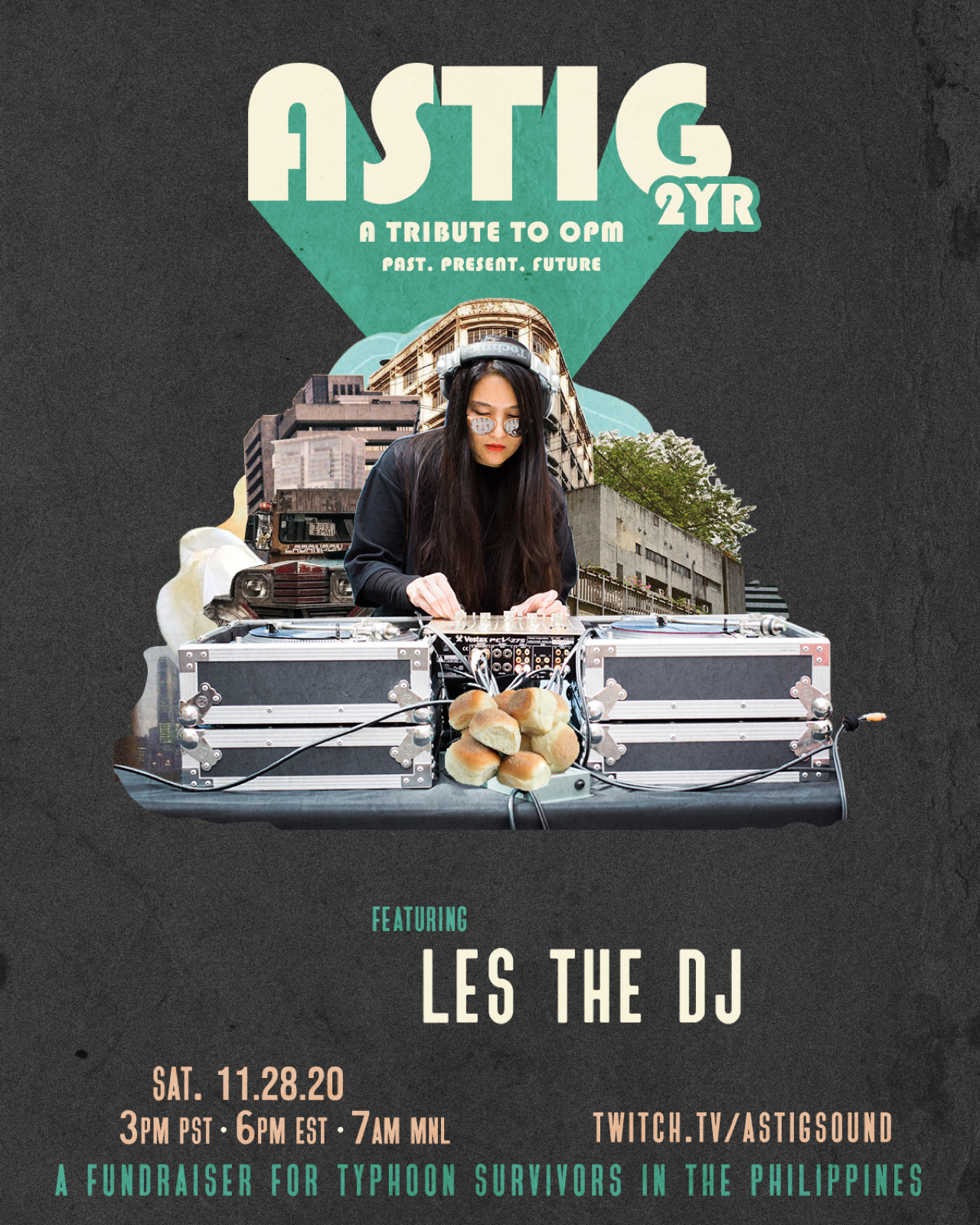 ASTIG 2 Year Anniversary | A Fundraiser for Typhoon Survivors in the Philippines⠀
