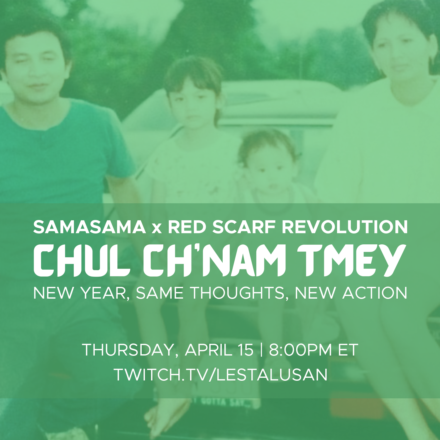 SAMASAMA x Red Scarf Revolution: Chul Ch’nam Tmei