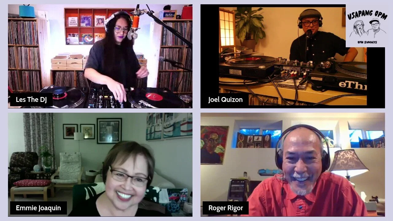 Usapang OPM EPISODE 1: The Origins of OPM (Original Pilipino Music) with Roger Rigor of VST &amp; Company and Emmie Joaquin
