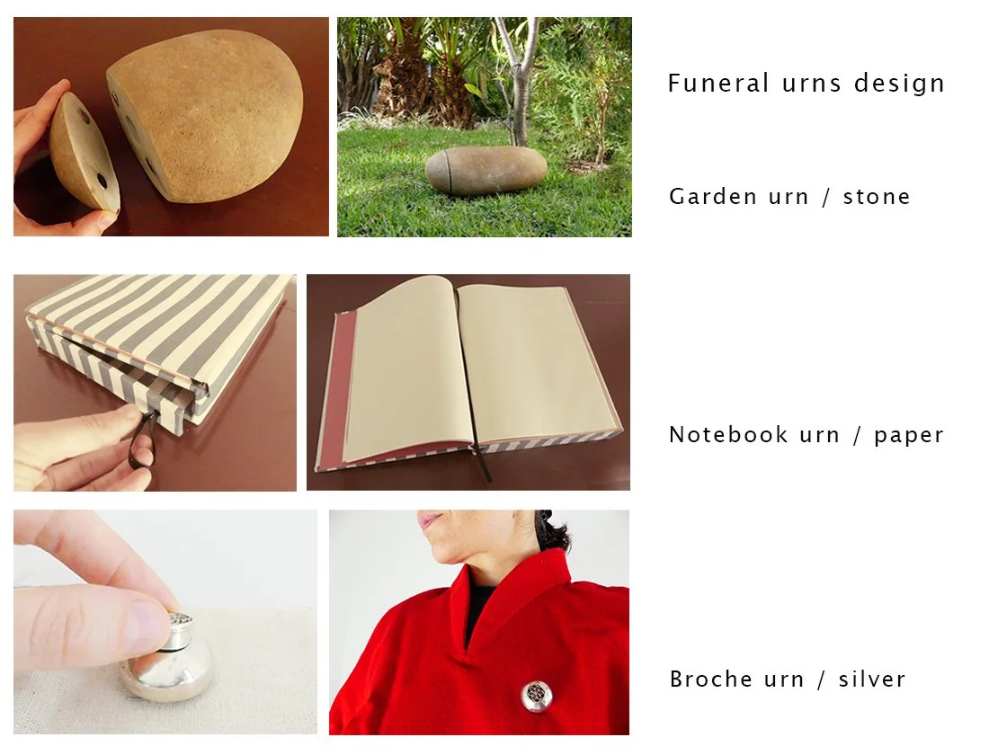Funeral urns design